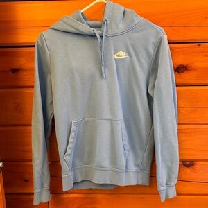 Nike Light Blue Pullover Hoodie